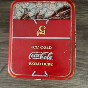 Coca Cola tin box